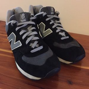 New Balance 574 Black/Grey Men’s 9M